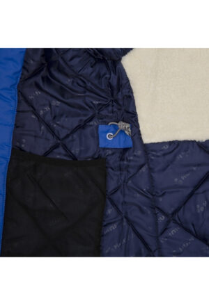 HUPPA tüdrukute talveparka Vivian sinine NATURAALKARVAGA 200 gr soojustusega-vihma ja tuulekindel-SUPER HIND-VIIMASED - Image 8