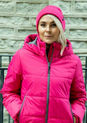 HUPPA pehmest lõngast sügis-talvine müts Ever fuksiaroosa-KOHE LAOS