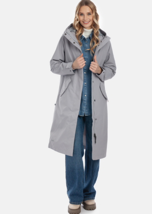 Huppa kevad-sügis mantel  Amanea hall(ilma soojustuseta) -UUDIS - Image 3