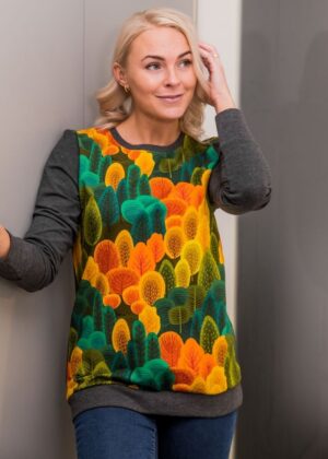 Pilkupüüdev tumehall pusa Võlumets- Kohe laos  XL, XXL ja 3XL-viimased jäänud - Image 2