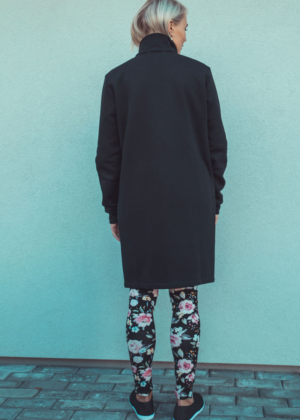 Mugavad venivast kangast musta  taustaga  retuusid Roosi- KOHE LAOS M, L, XL ja XXL - Image 5