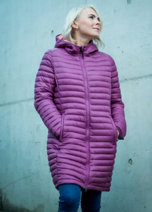 TUXER  poolpikk  naiste kevad-sügis jope sirelililla-KOHE LAOS VIIMASED M(38-40) suuruses-HEA HIND - Image 11