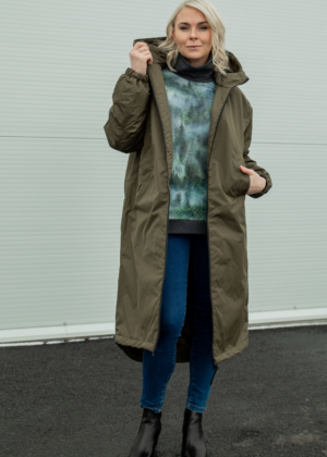 Stiilne kõrge kaelusega  tumehall pusa Udune Mets-kohe laos suurus M ja XL - teised suurused tellimisel - Image 2