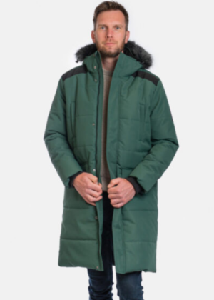 Huppa meeste talveparka Werner 2 roheline (200gr soojustus)-KOHE LAOS - Image 5