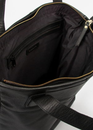 TREATS BAG naturaalnahast  must naiste käekott Frigga-UUDIS-KOHE LAOS - Image 6