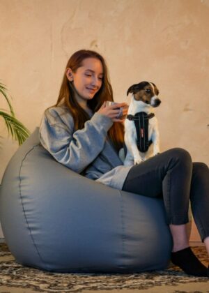 Kott-tool Chill tumehall 250 liitrit-KOHE LAOS-Sobib nii lastele kui täiskasvanutele istumiseks - Image 3