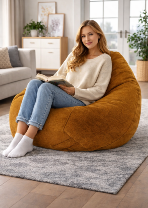 Kott-tool Chill Vogue kollane 250 liitrit-eemaldatav ja pestav kate-KOHE LAOS-KLIENTIDE LEMMIK VÄRV - Image 5