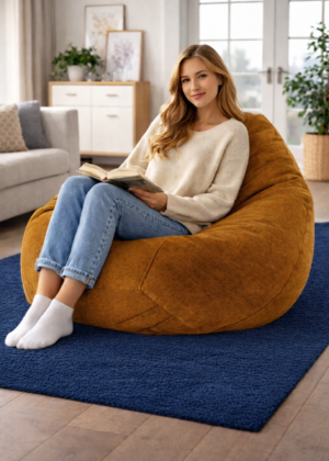 Kott-tool Chill Vogue kollane 250 liitrit-eemaldatav ja pestav kate-KOHE LAOS-KLIENTIDE LEMMIK VÄRV - Image 2