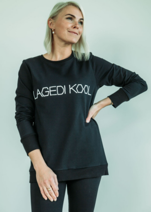 ERITELLIMUSEL must käsitöö pusa Lagedi Kooli õpilastele-Kohe laos suurus 110-116 cm must pusa-teised suurused tellimisel - Image 3