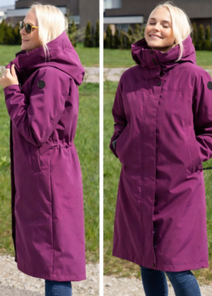 LENNE naiste kevad-sügis parka Melissa ploomililla (40 gr soojustusega) -UUDIS - Image 2