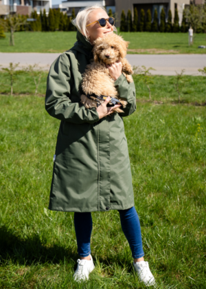 LENNE naiste kevad-sügis parka Melissa metsaroheline (40 gr soojustusega) -KOHE LAOS VIIMASED - Image 1