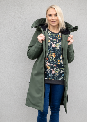 LENNE naiste kevad-sügis ülemineku parka Melissa metsaroheline(80 gr soojustusega) -KOHE LAOS - Image 3