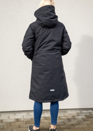 LENNE naiste kevad-sügis  ülemineku parka Melissa must (80 gr soojustusega)-KOHE LAOS - Image 5