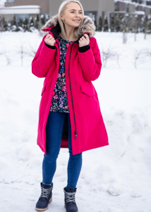 Lenne naiste talveparka Carmen vaarikaroosa(200 gr soojustusega)-kohe laos-super hind - Image 9