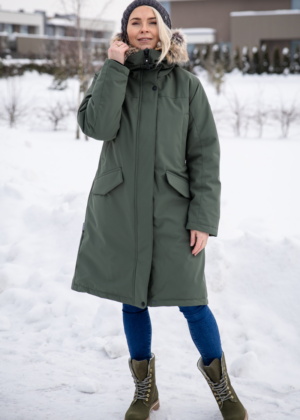 Lenne naiste talveparka Carmen metsaroheline(200 gr soojustusega)-super hind - Image 2