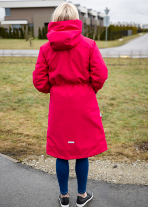 LENNE naiste kevad-sügis  ülemineku parka Melissa vaarikaroosa (80 gr soojustusega)-KOHE LAOS - Image 3