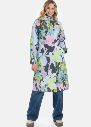 Huppa kevad-sügis mantel  Amanea halli kirju(ilma soojustuseta) -UUDIS - Image 1