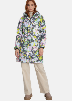 HUPPA naiste kevad-sügis parka Minna mahe lilleline 40 gr soojustusega-KOHE LAOS VIIMASED-HEA HIND - Image 6