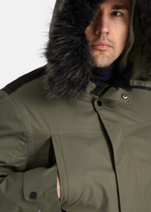 HUPPA pikem meeste talveparka Dawson metsaroheline 200 grammi soojustusega-vihma ja tuulekindel-L suurus kohe laos-teised suurused tarneaeg kuni 5 päeva-KLIENTIDE LEMMIK - Image 5