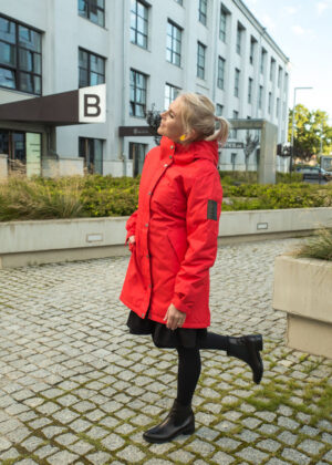 HUPPA naiste kevad-sügis ülemineku parka punane(140gr soojustusega)-KOHE LAOS - Image 6