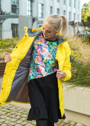 HUPPA  naiste ülemineku  parka kollane(140gr soojustusega)-KOHE LAOS - Image 8