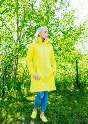 HUPPA  naiste kevad-sügis softshell jope Ava kollane-KOHE LAOS - Image 11