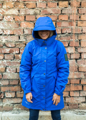 HUPPA stiilne vihma ja tuulekindel sinine naiste kevad-sügis parka 40 gr soojustusega-KOHE LAOS - Image 7