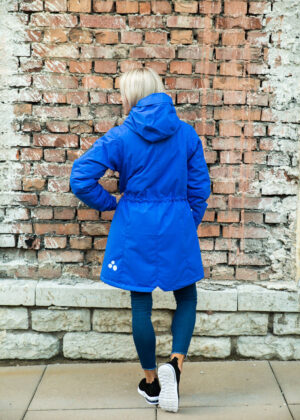 HUPPA stiilne vihma ja tuulekindel sinine naiste kevad-sügis parka 40 gr soojustusega-KOHE LAOS - Image 10