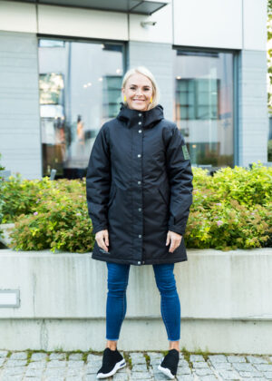 HUPPA  vihma ja tuulekindel  must naiste kevad-sügis parka Janelle (40gr soojustusega)- KOHE LAOS - Image 7