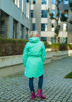 HUPPA naiste kevad-sügis ülemineku parka Janelle mündiroheline(140 gr soojustusega)-KOHE LAOS - Image 4