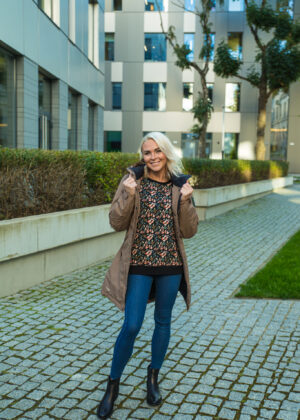 HUPPA naiste kevad-sügis ülemineku parka kohvi beez(140gr soojustusega)-KOHE LAOS VIIMASED - Image 3