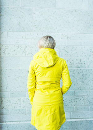 HUPPA  naiste kevad-sügis softshell jope Ava kollane-KOHE LAOS - Image 12