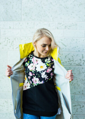 HUPPA  naiste kevad-sügis softshell jope Ava kollane-KOHE LAOS - Image 8