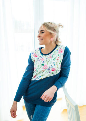 Armas suvise mustriga sinine pusa Moon-kohe laos  XL ja XXL-teised suurused tellimisel - Image 8