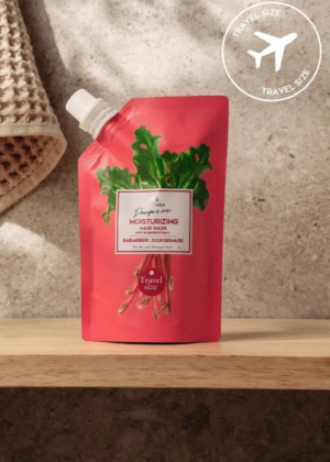 MAGRADA RABARBERI JUUKSEMASK REISISUURUSES Kuivadele ja kahjustunud juustele 100 ml