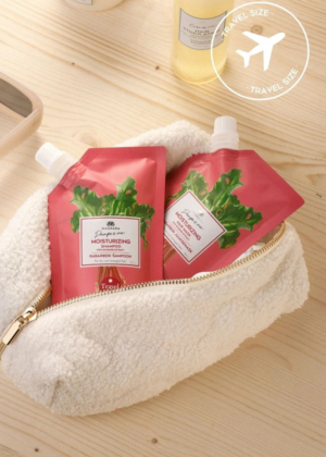 MAGRADA  RABARBERI ŠAMPOON REISISUURUSES Kuivadele juustele 100 ml - Image 2