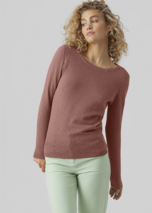 VERO MODA mahe roosakas beezikas 100% PUUVILLASEST LÕNGAST naiste dšemper Care-KOHE LAOS-UUDIS - Image 2