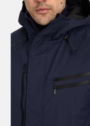 Huppa meeste sügis-talvine ülemineku parka Marlo tumesinine(140 grammise soojustusega)- tarneaeg 1-4 päeva - Image 4