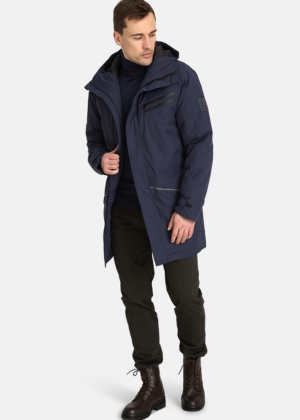 Huppa meeste sügis-talvine ülemineku parka Marlo tumesinine(140 grammise soojustusega)- tarneaeg 1-4 päeva - Image 2