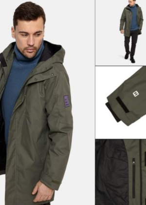 Huppa meeste kevad-sügis jope Dustin metsaroheline (40 grammise soojustusega)- tarneaeg 1-4 päeva - Image 6