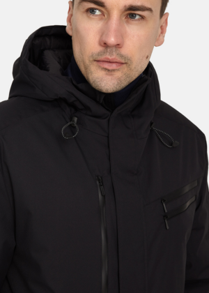 Huppa meeste sügis-talvine parka Marlo must(140 grammise soojustusega)- tarneaeg kuni 5 tööpäeva - Image 4