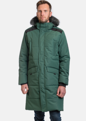 Huppa meeste talveparka Werner 2 roheline (200gr soojustus)-KOHE LAOS - Image 1