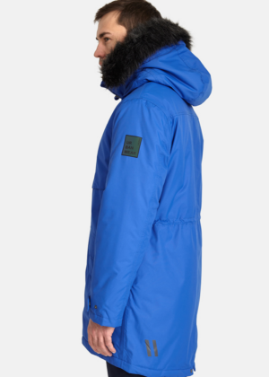 HUPPA meeste talveparka David sinine KUNSTKARVAGA 200 grammi soojustusega-vihma ja tuulekindel-KOHE LAOS - Image 2