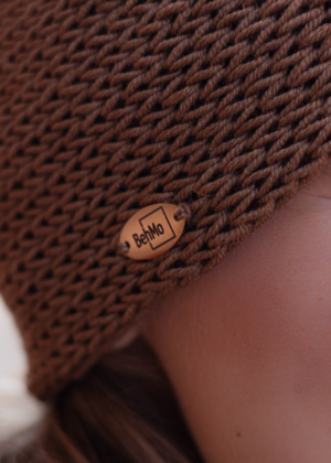 BEHMO Eesti käsitöö meriino peapael PRUUN naistele ja tüdrukutele-UUDIS-KOHE LAOS - Image 2