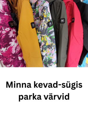 HUPPA naiste kevad-sügis parka Minna bordoo lilleline 40 gr soojustusega-KOHE LAOS VIIMASED-SUPER HIND - Image 3