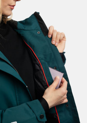 HUPPA  naiste kevad-sügis ülemineku  parka Minna petroolroheline 100 gr soojustusega-UUDIS - Image 5