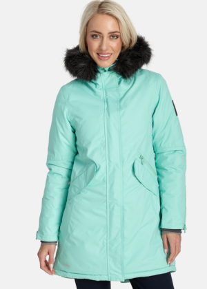 HUPPA naiste talveparka Vivian mündiroheline KUNSTKARVAGA(200gr soojustusega)-KOHE LAOS-SUPER HIND