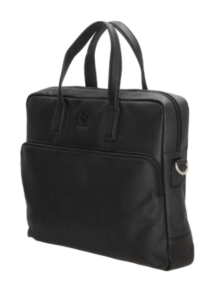 Live in Style naturaalnahast klassikaline must unisex(sobib nii naistele, kui meestele) arvuti kott-KOHE LAOS-SUPER HIND - Image 2