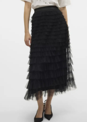 VERO MODA tüllseelik Naja must-UUDIS-KOHE LAOS - Image 3