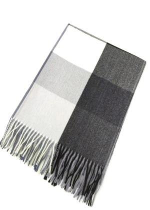 Soe mitmevärviline musta halliga sügis-talvine sall -UUDIS-KOHE LAOS - Image 3